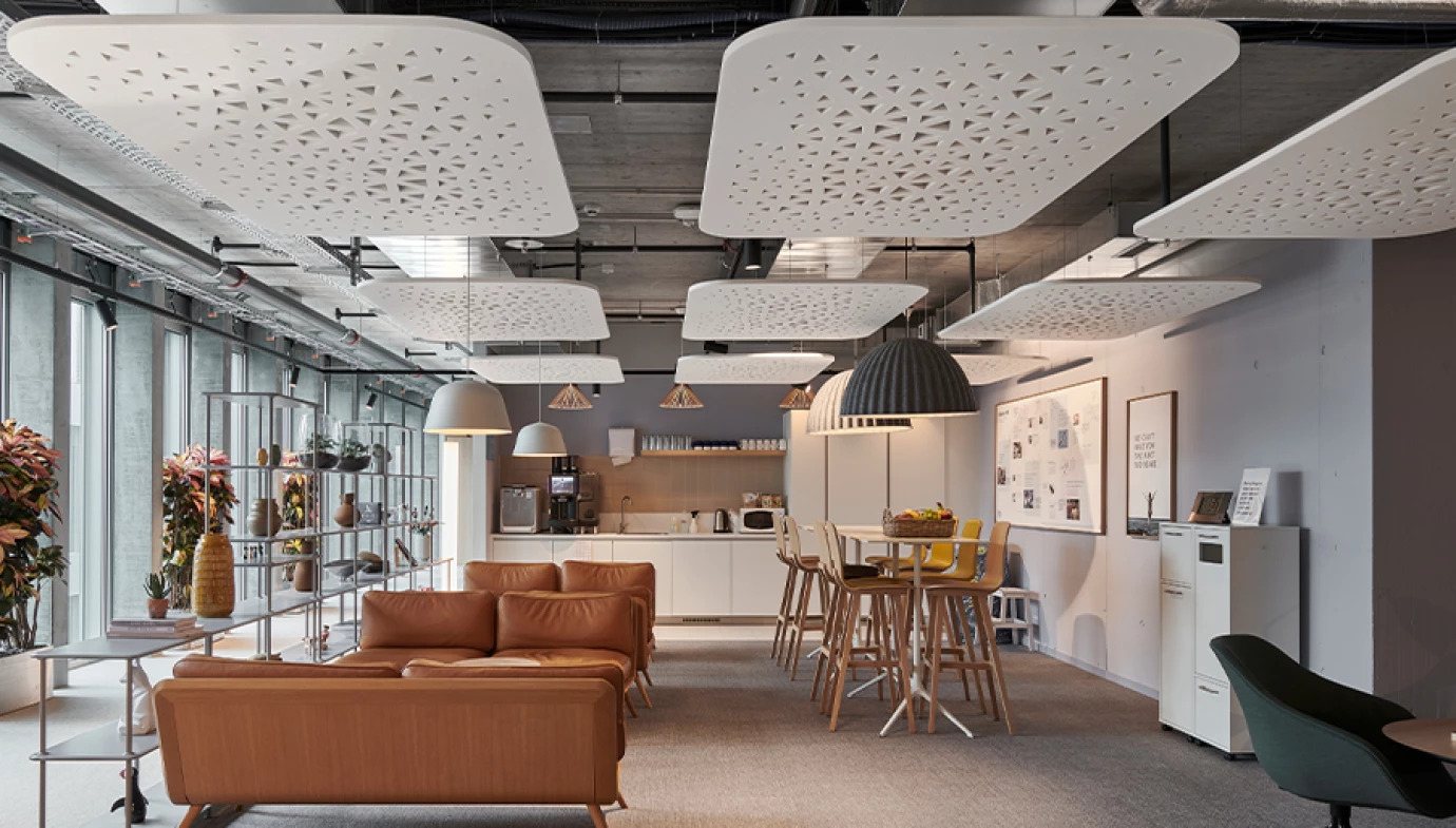 A busy retail environment where noise pollution affects customer experience